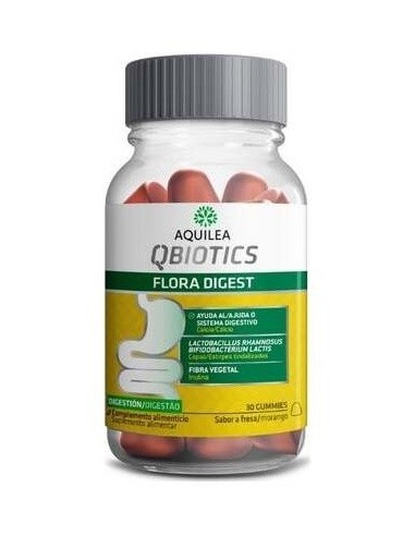 Aquilea Qbiotics Flora Digest 30 Gummies de Aquilea