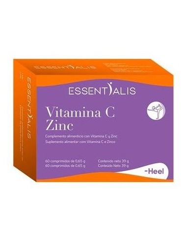 Essentialis Vitamina C Zinc 60 Comp. de Heel