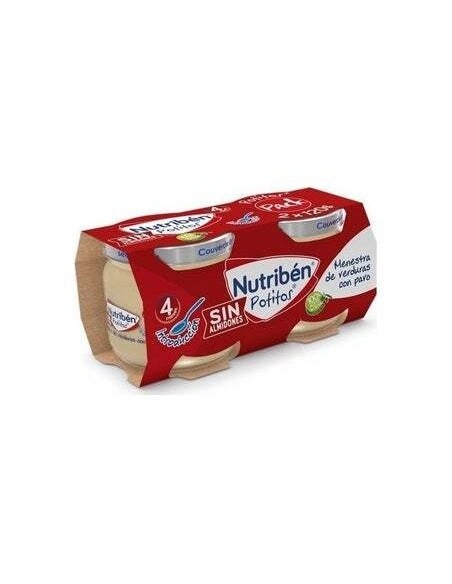 Nutriben Potito Bipack Intro Verdura Pavo 2X120Gr. de Nutriben