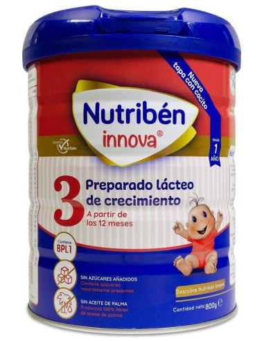 Nutriben Leche Innova 3 Sc 800Gr. de Nutriben