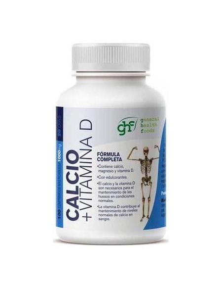 Calcio + Vit. D 1000Mg. 100Comp. Mast. de Ghf