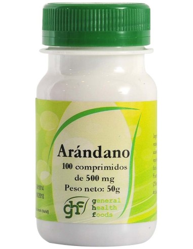 Arandano 500Mg. 100Comp. de Ghf