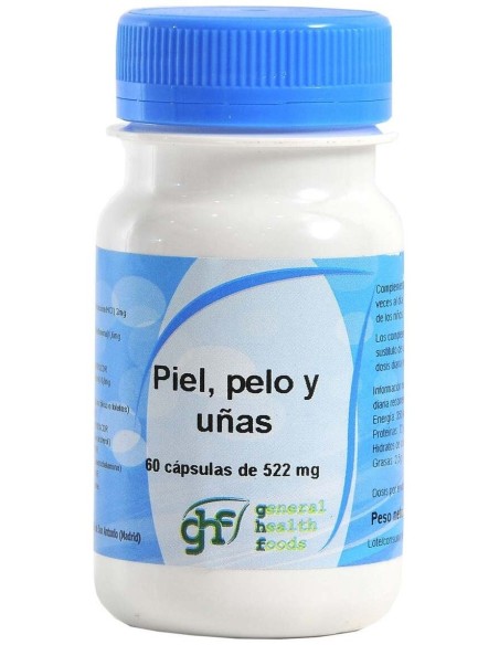 Pelo Piel Y Uñas 522Mg. 60Cap. de Ghf