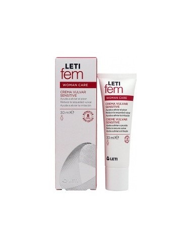 Letifem Sensitive Crema Vulvar 30Ml de Leti