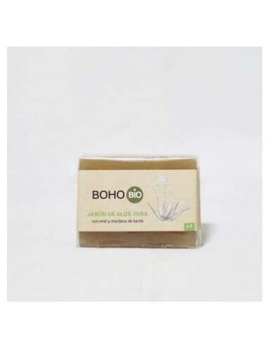 Aloe Miel Karite Jabon Pastilla 100G Bio de Boho