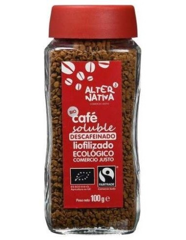 Cafe Descafeinado Soluble 100Gr. Eco de Alternativa 3
