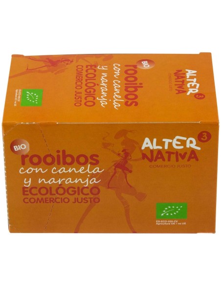 Te Rooibos Naranja Canela Infusion 20Bolsit Eco de Alternativa 3