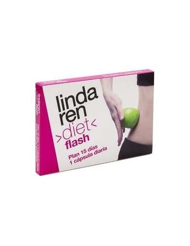 Lindaren Diet Flash 15Cap. de Artesania