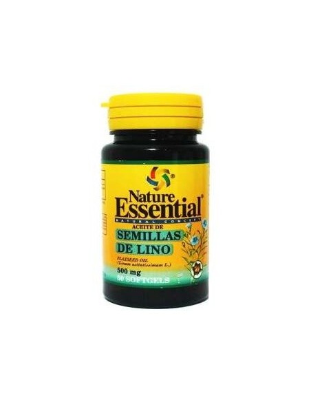 Aceite De Semillas De Lino 500Mg. 50Perlas de Nature Essential