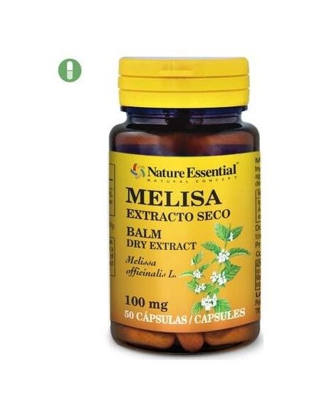 Melisa 100Mg (Ext. Seco) 50Cap. de Nature Essential