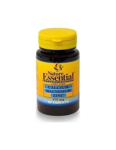 Calcio-Magnesio-Zinc 520Mg. 50Comp. de Nature Essential