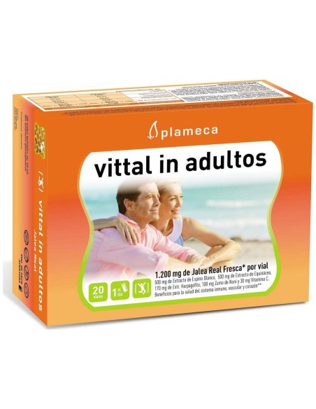 Vittal In Adultos 20 Viales De 10 Ml de Plameca