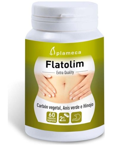 Flatolim 60 Cápsulas Vegetales de Plameca