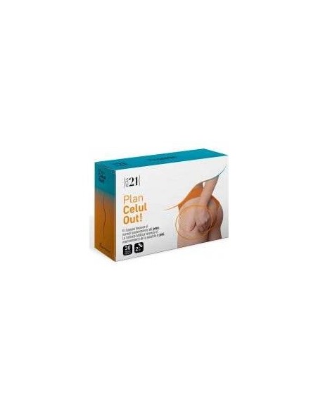 Plan Celul Out! 30 Cápsulas Vegetales de Plameca