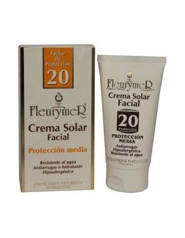 Crema Solar Facial Spf-20  Tubo de Fleurymer