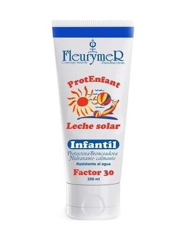 Leche Solar Infantil Spf-30 200Ml. de Fleurymer