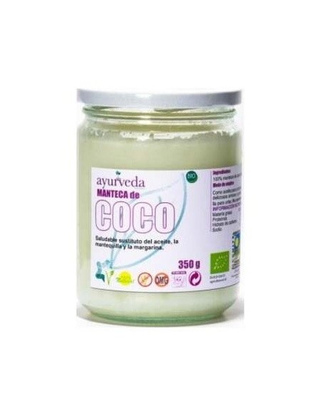 Manteca De Coco 350 Gramos Ayurveda Autentico
