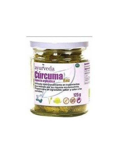 Curcuma Raiz Bio 125 G de Ayurveda Autentico