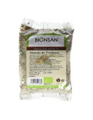 Semola De Verduras 400Gr.Eco de Bionsan