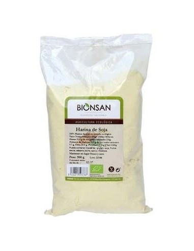 Harina De Soja No Tostada 500Gr. Bio de Bionsan
