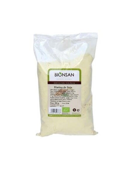 Harina De Soja No Tostada 500Gr. Bio de Bionsan
