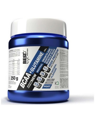 Bcaa+Glutamina Neutro 500Gr. de Best Protein
