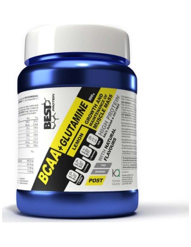 Bcaa+Glutamina Limon 500Gr. de Best Protein