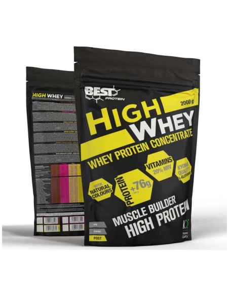 Proteína De Suero High Whey Vainilla 2000Gr. de Best Protein