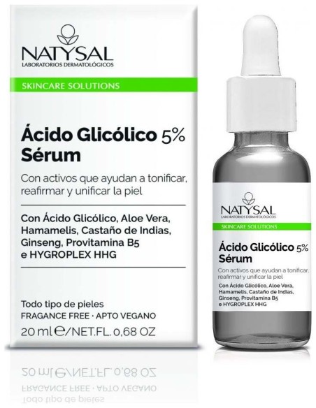 Sérum Ácido Glicólico 5% 20 Ml 20 ml. de Natysal