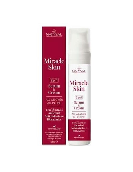Miracle Skin 2En1 Serum-Crema 50Ml. de Natysal