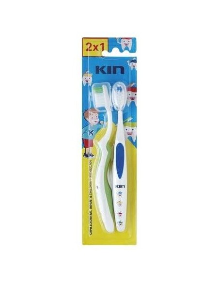 Cepillo Dental Kin Infantil + 3 Años 2X1 de Kin