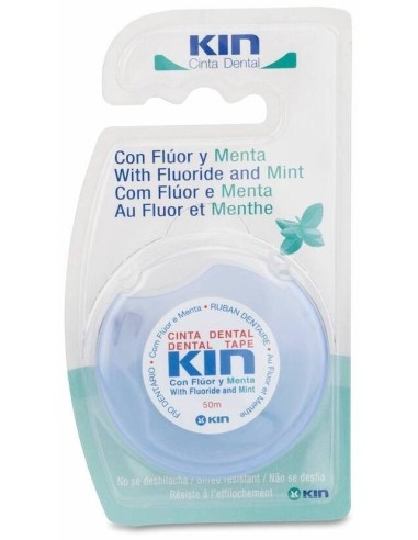 Cinta Dental Kin Mentol Fluor 50M de Kin