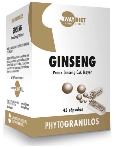 Ginseng Phytogranulos 45Caps. de Waydiet Natural Products
