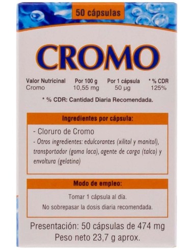 Cromo Microgranulos Neo 50Cap. de Neo