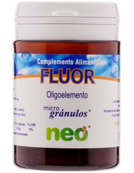 Fluor Microgranulos Neo 50Cap. de Neo