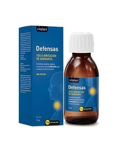 Defensas Tos E Irritacion Garganta 125Ml. de Vitalart