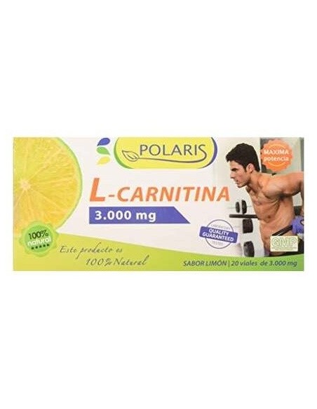 L-Carnitina Limon 3000Mg. 20Viales de Polaris