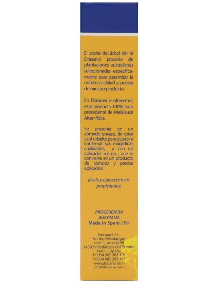 Aceite Arbol Del Te Roll-On 10Ml. de Drasanvi