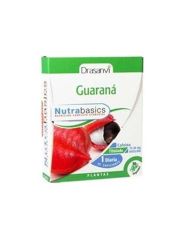 Guarana 30 Capsulas Nutrabasicos Drasanvi