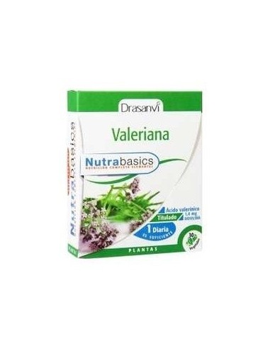 Valeriana 30 Capsulas Nutrabasicos Drasanvi