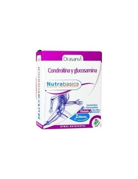 Nutrabasics Condroitina + Glucosamina 48Caps. de Drasanvi