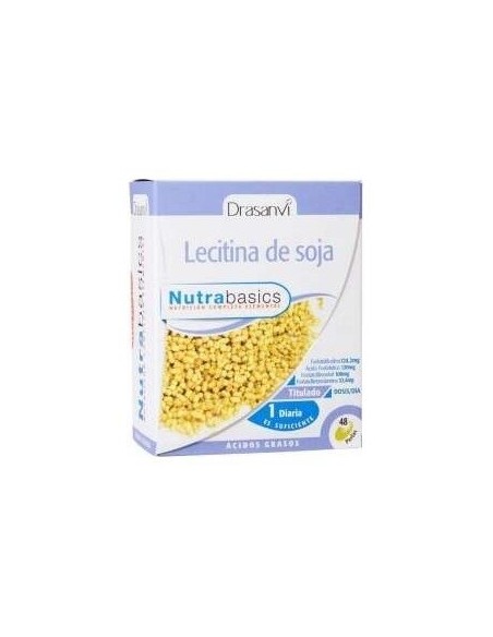 Nutrabasics Lecitina De Soja 1200Mg. 48Perlas de Drasanvi