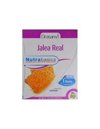 Jalea Real 1000Mg 30 Capsulas Nutrabasicos Drasanvi