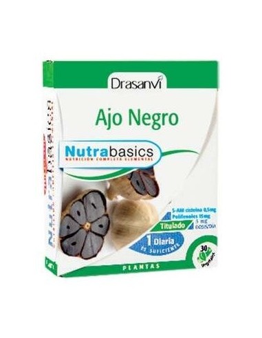 Ajo Negro 24 Capsulas Nutrabasico Drasanvi