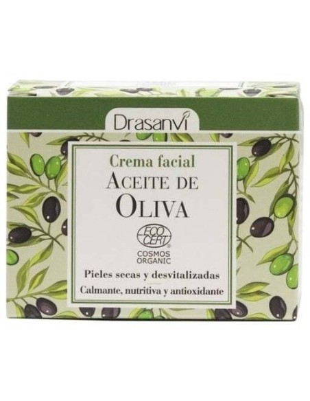 Crema Facial Aceite De Oliva 50Ml. Ecocert Bio de Drasanvi