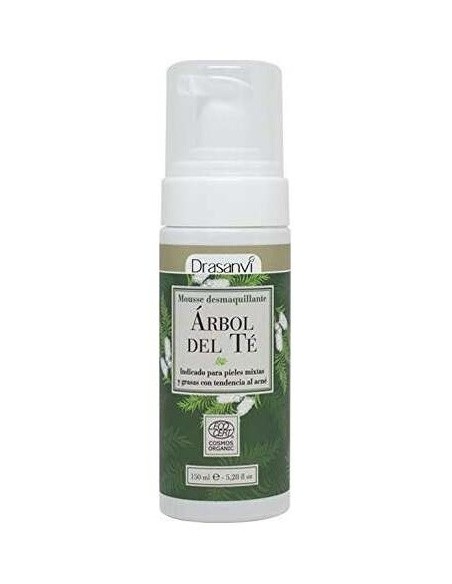 Mousse Limpiador Desmaquillante Arbol Del Te 150Ml de Drasanvi