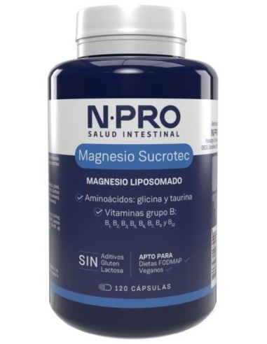 Npro Magnesio Sucrotec 120Cap. de Npro