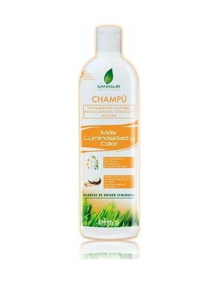 Champu Natural Luminosidad Y Color 500Ml. de Sanasur