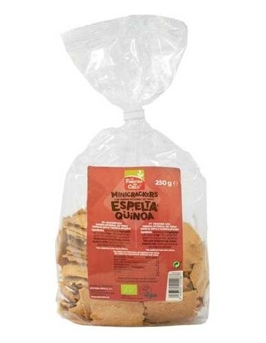 Mini Crackers De Espelta  Quinoa 250Gr. Bio Vegan de La Finestra Sul Cielo