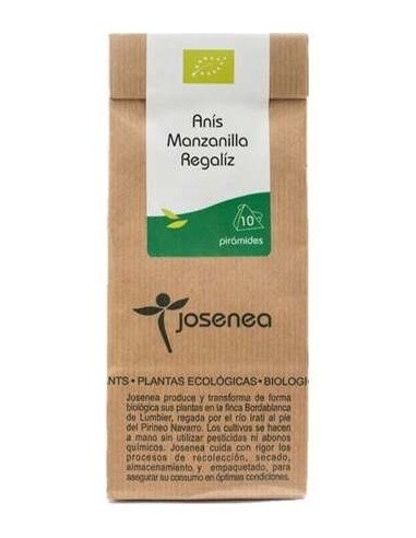 Anis Manzanilla Regaliz Bolsa 10Sbrs. de Josenea
